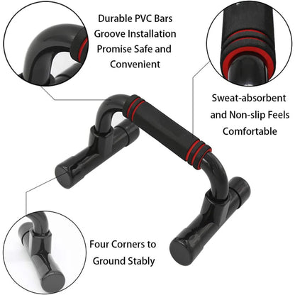 Ergonomische Push-Up Bars Met Antislip Standaard