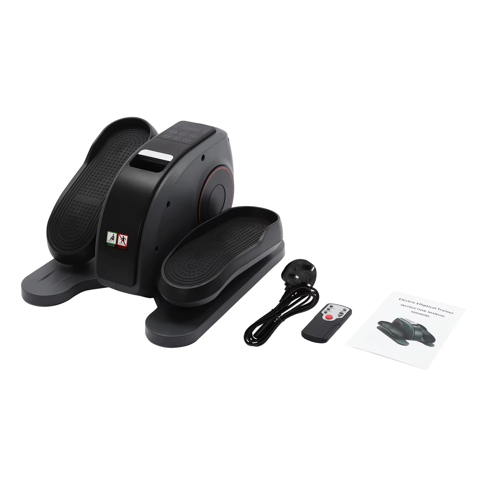 Electric Seated Leg Foot Pedal Exerciser under Desk Leg Machine with Remote Control for Home